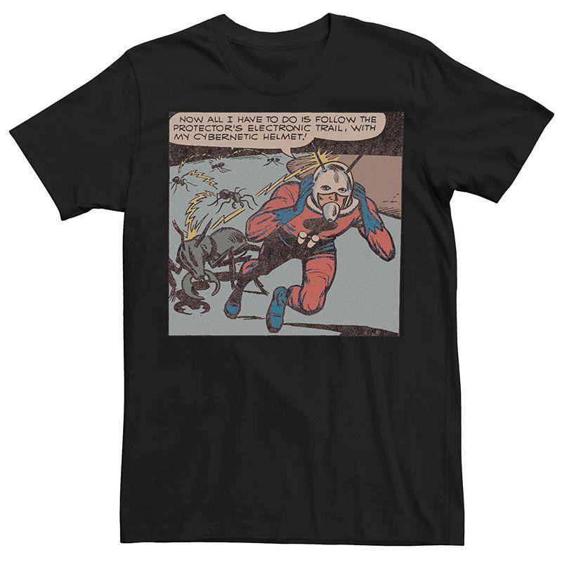 Mens Marvel Ant-Man Retro Comic Panel Quote Graphic Tee Product Image