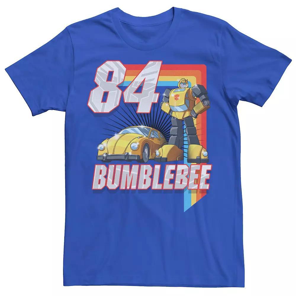 Men's Transformers Bumblebee 84 Retro Tee, Size: Small, Royal Product Image