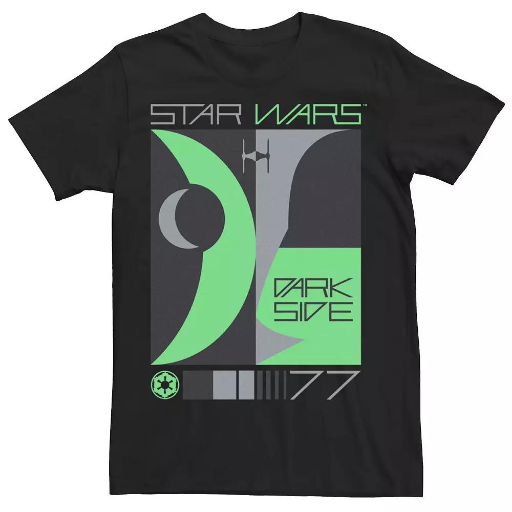 Men's Mandalorian The Child Christmas Lights Wrap Tee, Size: 3XL, Kelly Grey Product Image