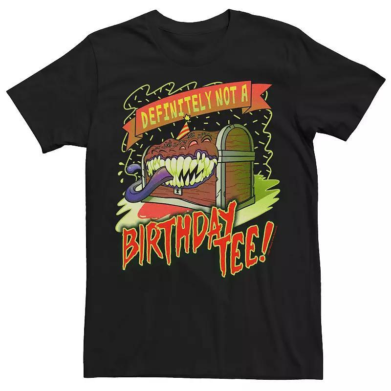 Men's Wizards Of The Coast Dungeons & Dragons Mimic Birthday Tee Logo Tee, Size: XXL, Black Product Image