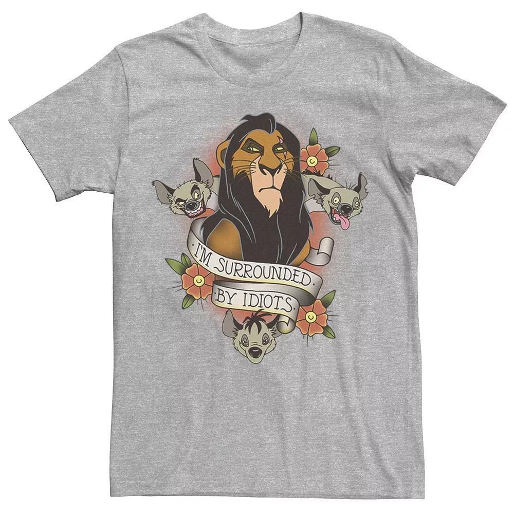 Disney's Mickey & Minnie Mouse Learn & Discover Men's Tee, Size: 3XL, Grey Heather Product Image