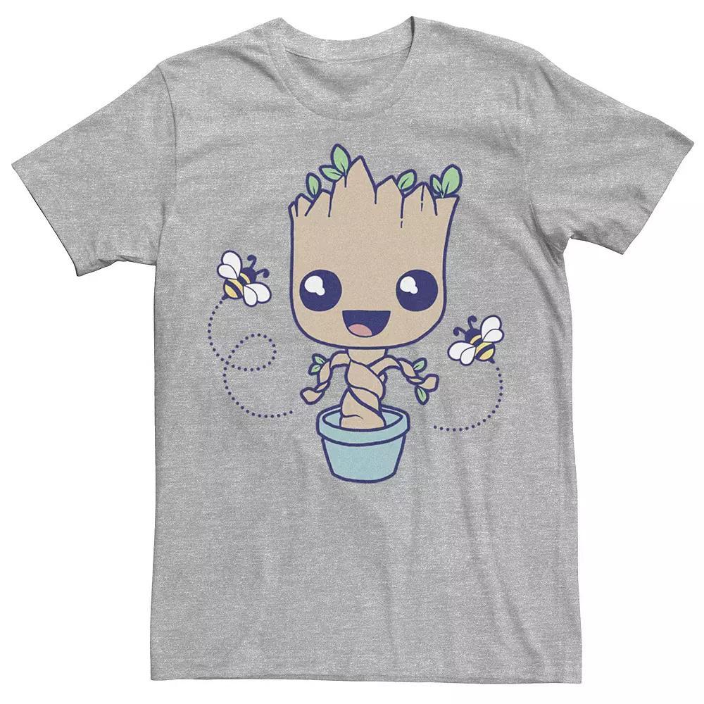 Men's Nintendo Luigi Pinch Proof Saint Patrick's Day Short Sleeve Tee, Size: Small, Athletic Grey Product Image