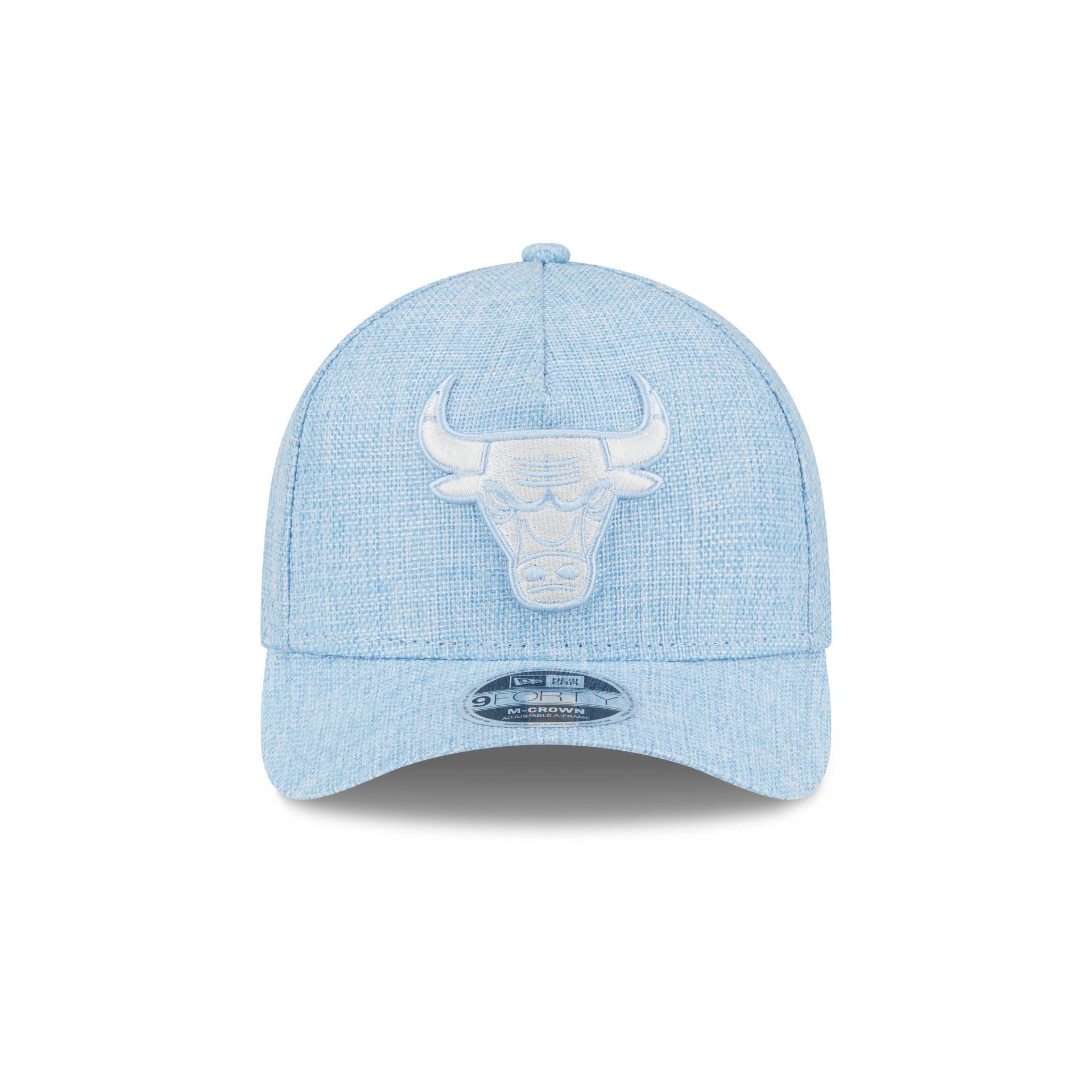 Chicago Bulls Cotton Weaver Blue 9FORTY M-Crown A-Frame Snapback Hat Male Product Image