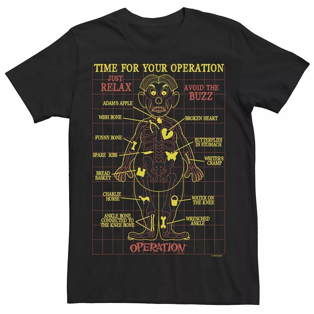Men's "Stop Copying Me" Humor Text Tee, Size: XXL, Black Product Image