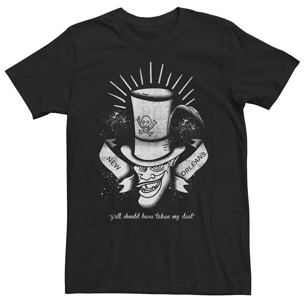 Big & Tall Disney Princess And The Frog Doctor Deal Tee, Men's, Size: XXL Tall, Black Product Image