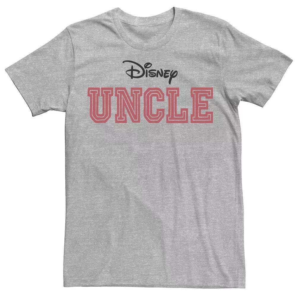 Disney Men's Uncle Tee, Size: Medium, Athletic Grey Product Image