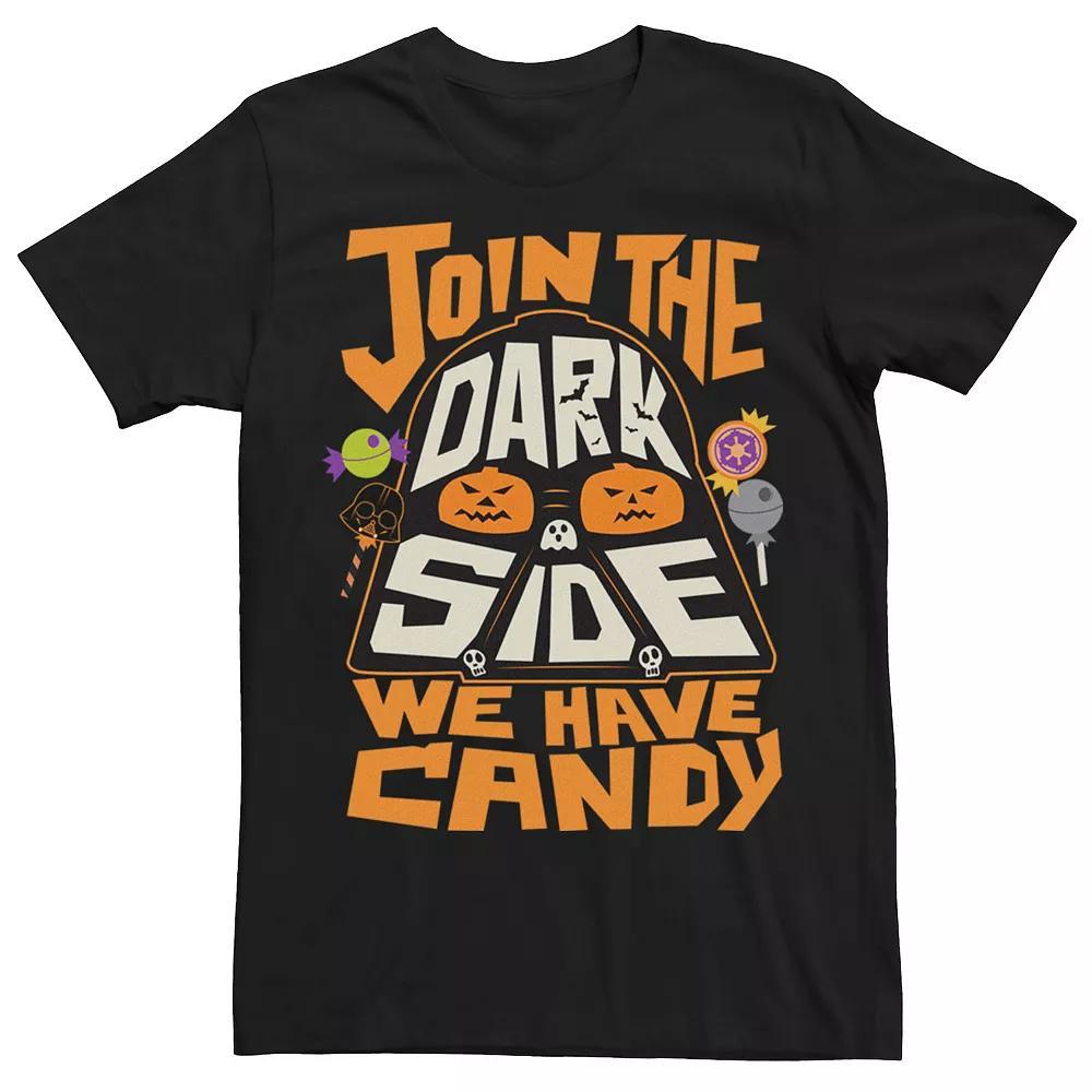 Men's Star Wars Dark Side Candy Vader Tee, Size: XL, Black Product Image