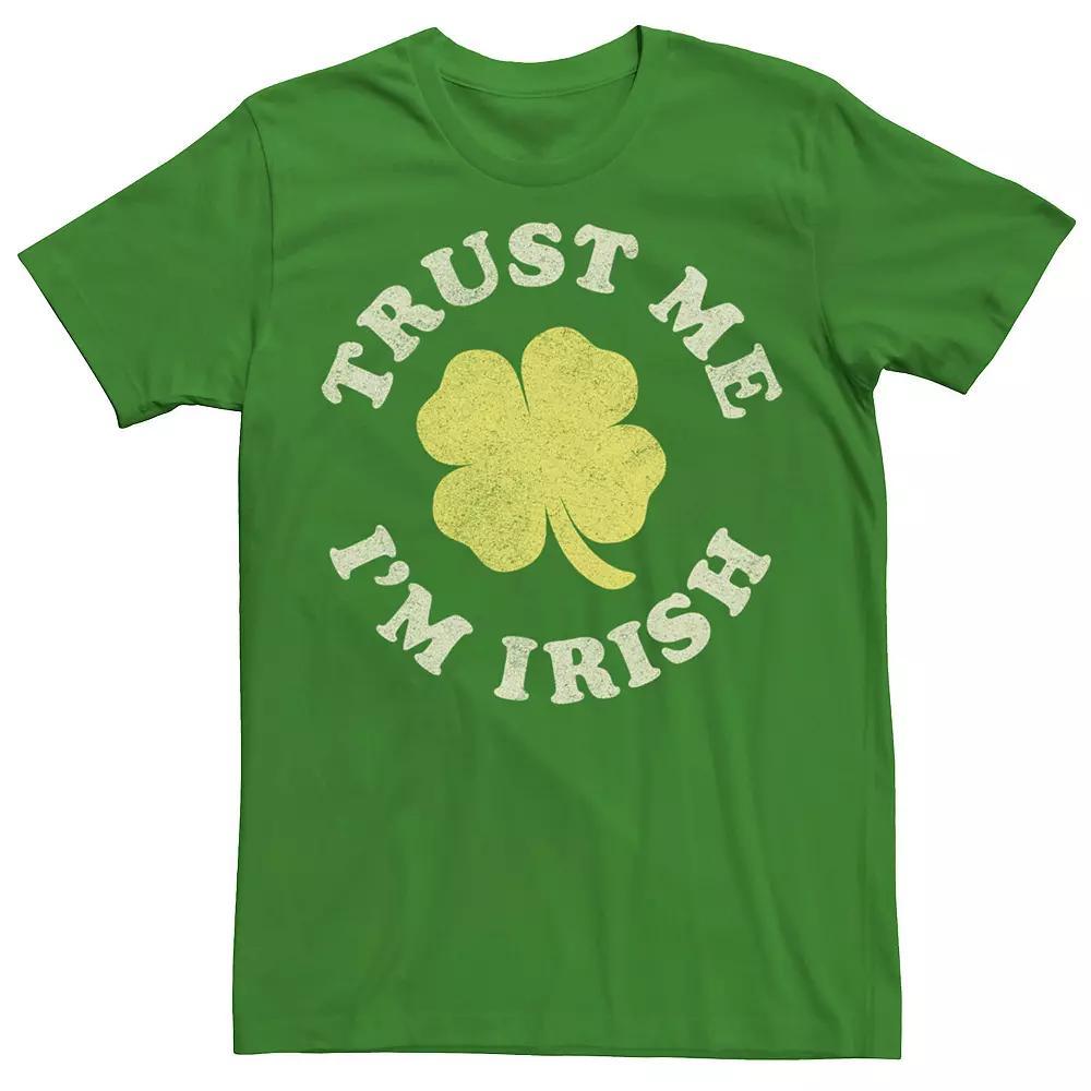 Men's Trust Me I'm Irish Tee, Size: Small, Kelly Product Image