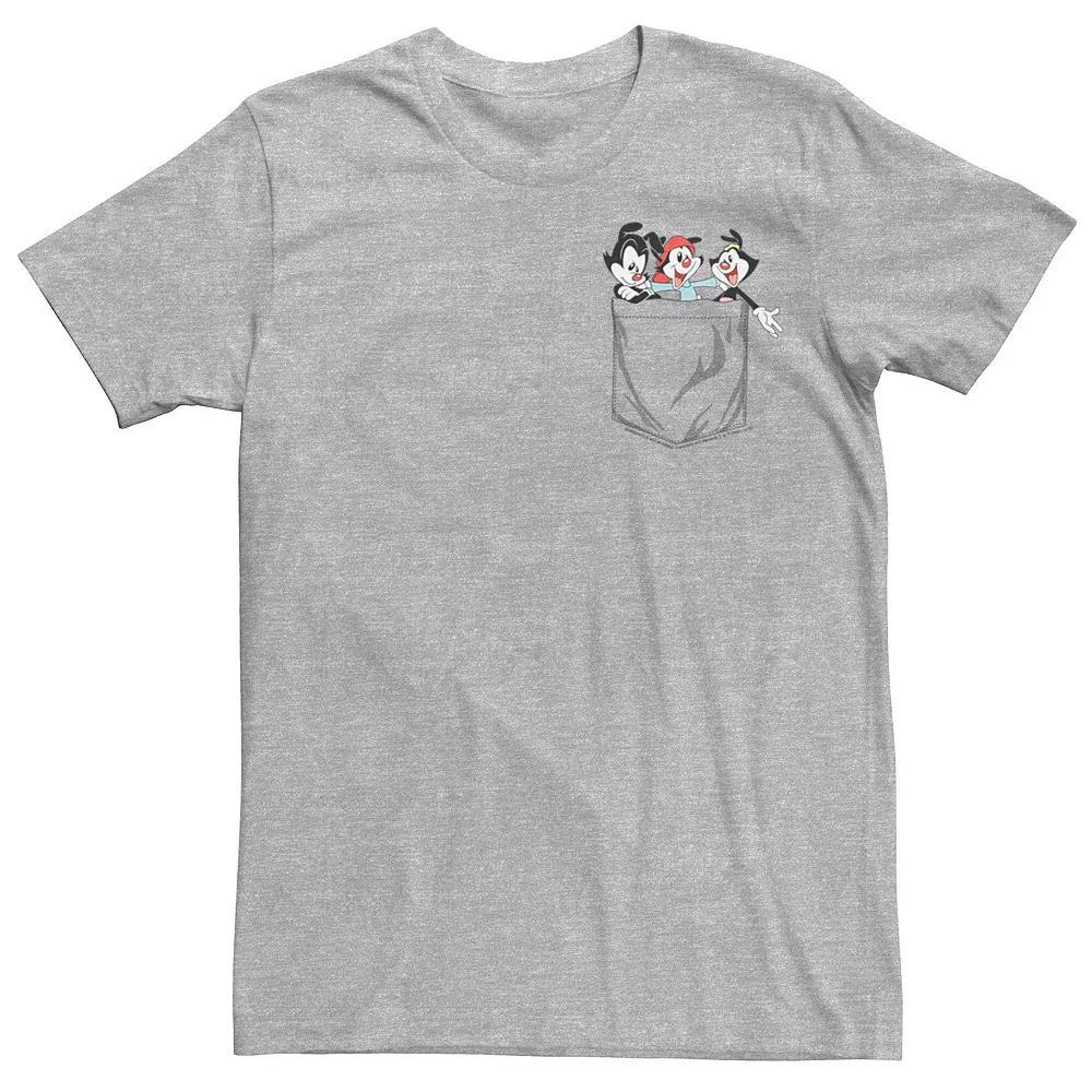 Disney / Pixar's Toy Story Men's Star Command Badge Pocket Graphic Tee, Size: XL, Athletic Grey Product Image