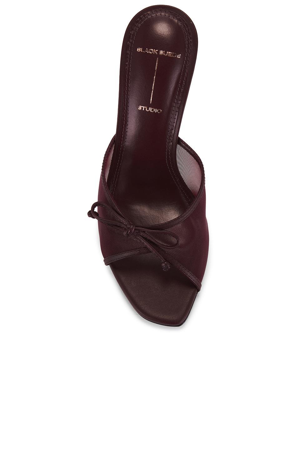 Luna 100 Mule BLACK SUEDE STUDIO Product Image