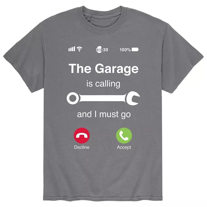 Mens The Garage Is Calling Tee Product Image