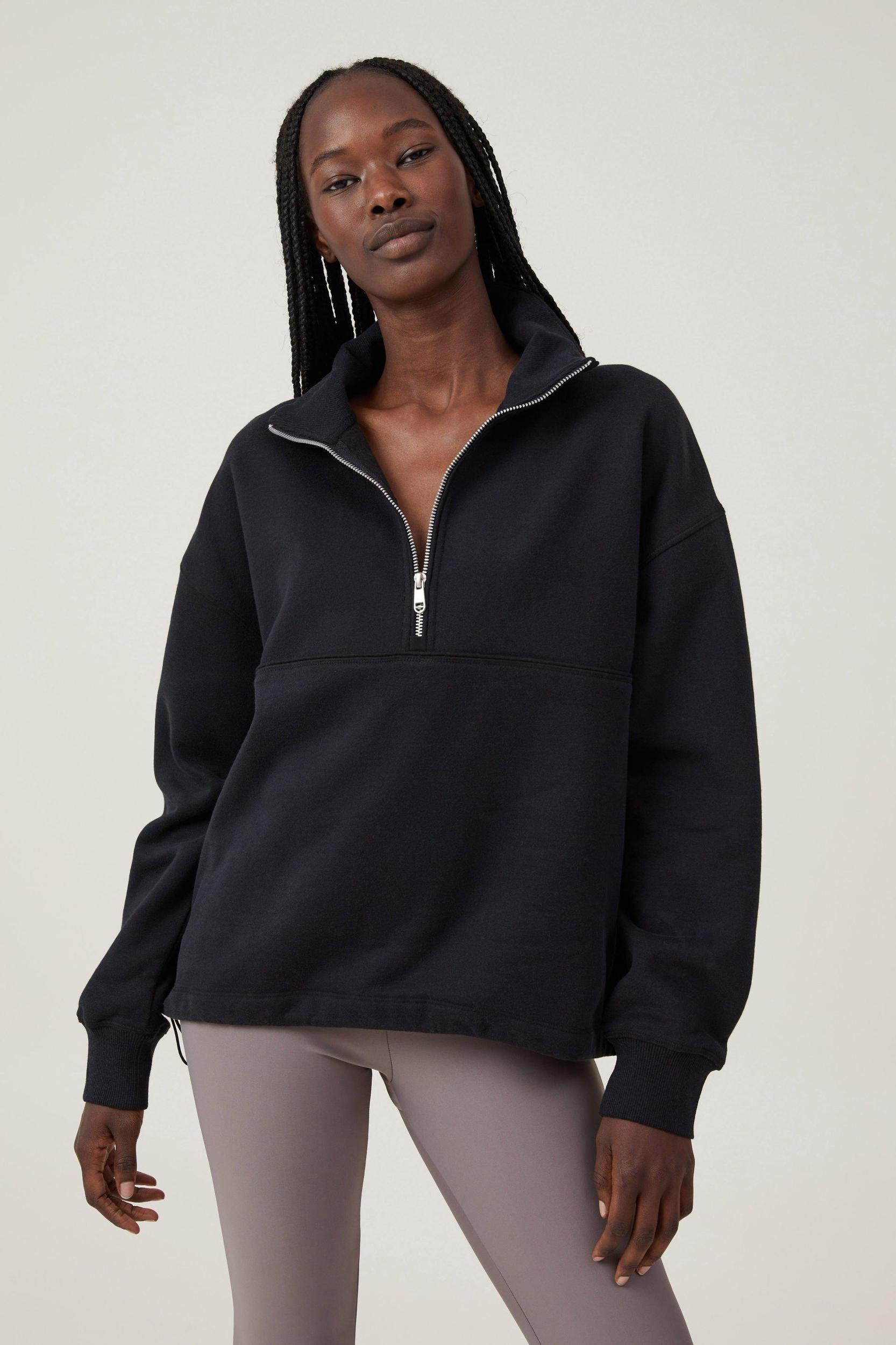 Plush Essential Half Zip Jumper Product Image