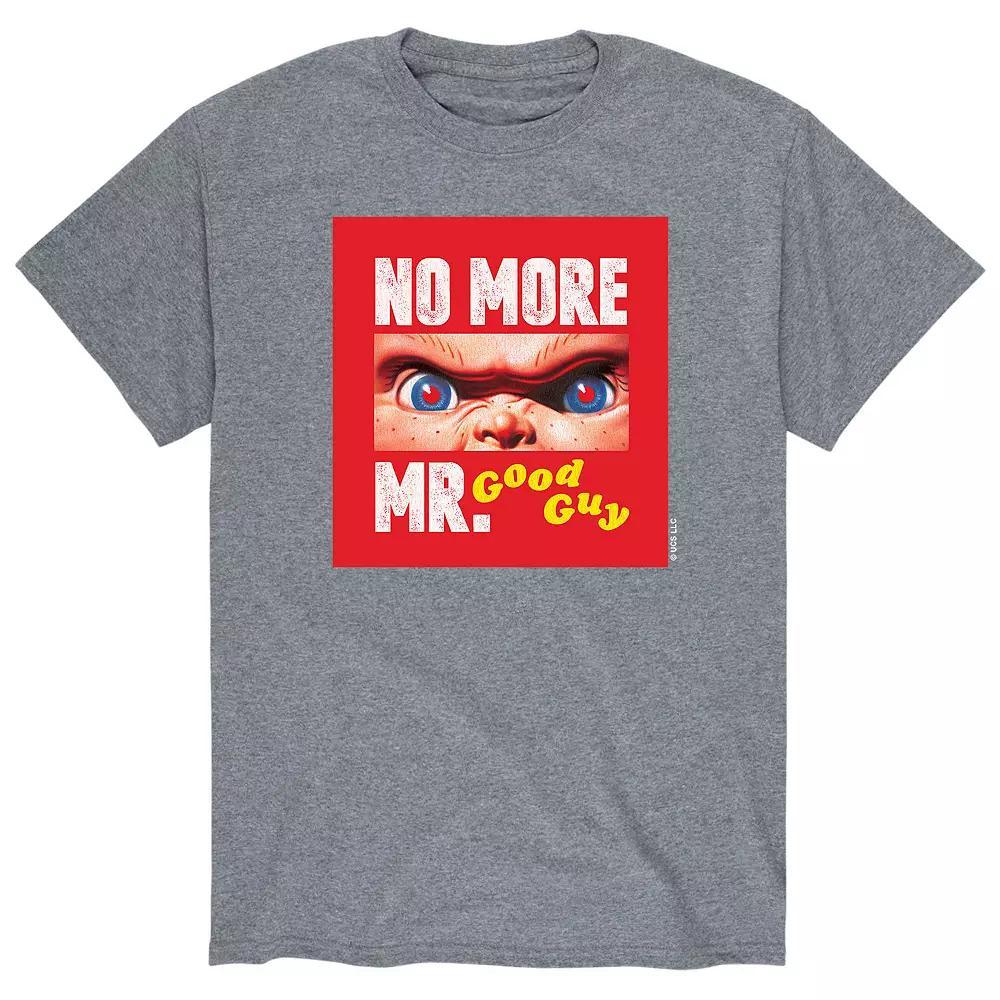 Big & Tall Chucky No More Mr Good Guy Graphic Tee, Mens Product Image