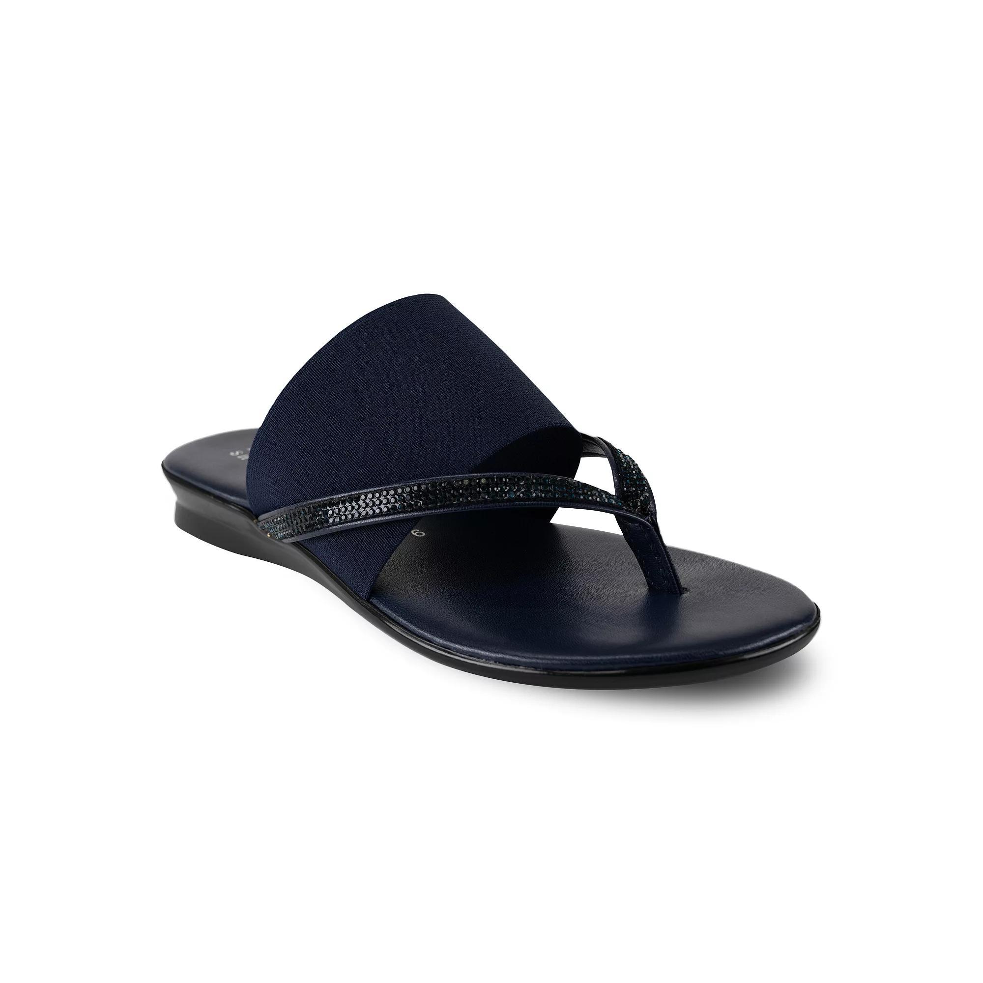 Italian Shoemakers Sorbi Women's Thong Sandals, Size: 7, Blue Product Image