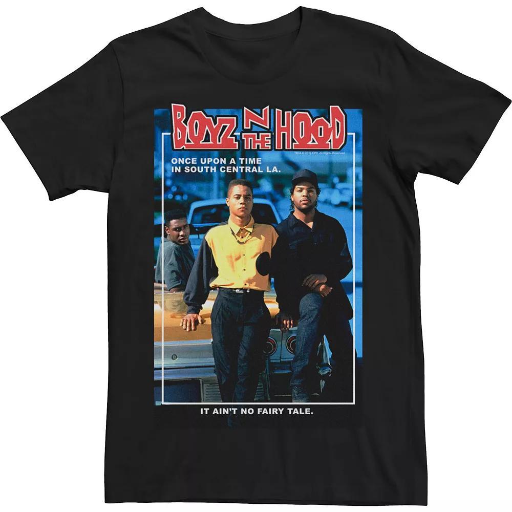 Men's Boyz N The Hood Doughboy and Tre Once Upon A Time Portrait Tee, Size: 3XL, Grey Heather Product Image