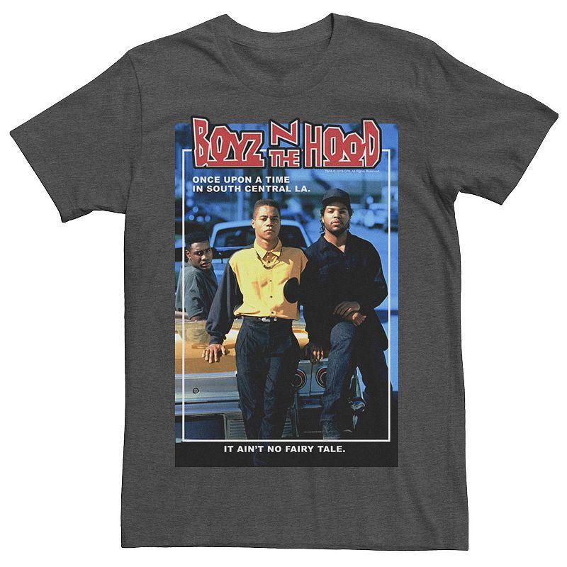 Men's Boyz N The Hood Doughboy and Tre Once Upon A Time Portrait Tee, Size: 3XL, Grey Heather Product Image