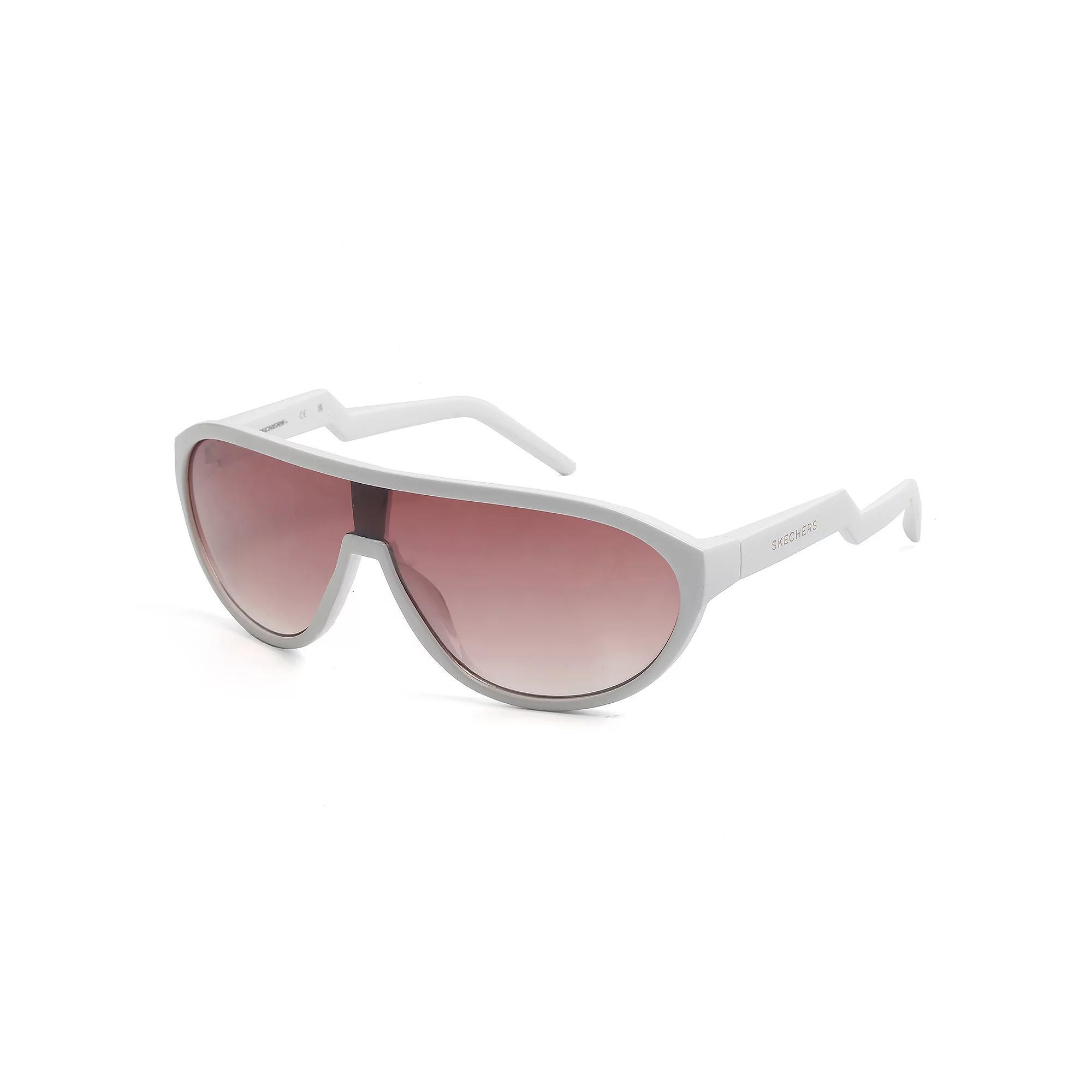 Women's Skechers® Shield Wrap Sunglasses, White Product Image