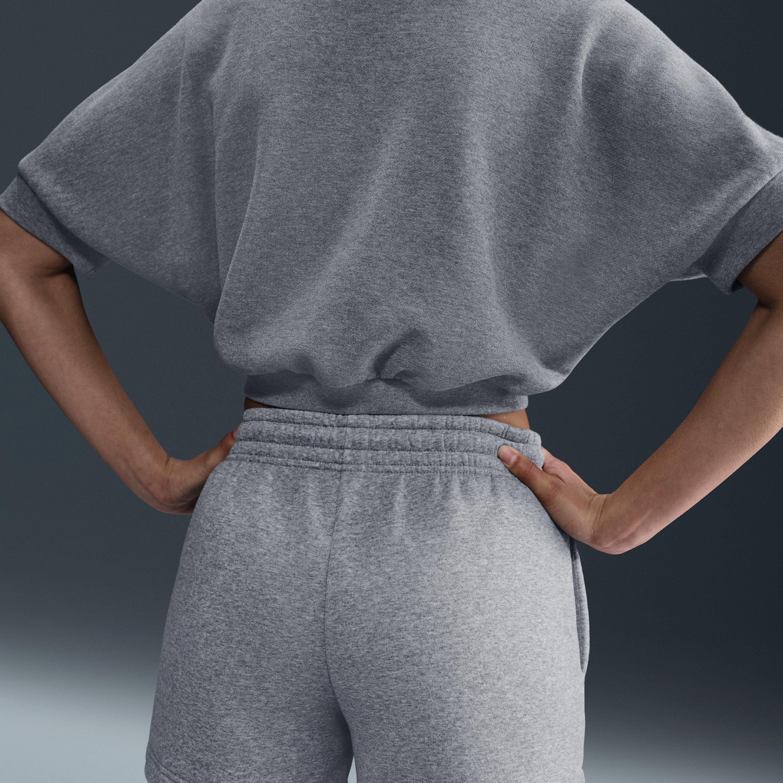 Women's Nike Sportswear Phoenix Fleece Mid-Rise 4" Shorts Product Image
