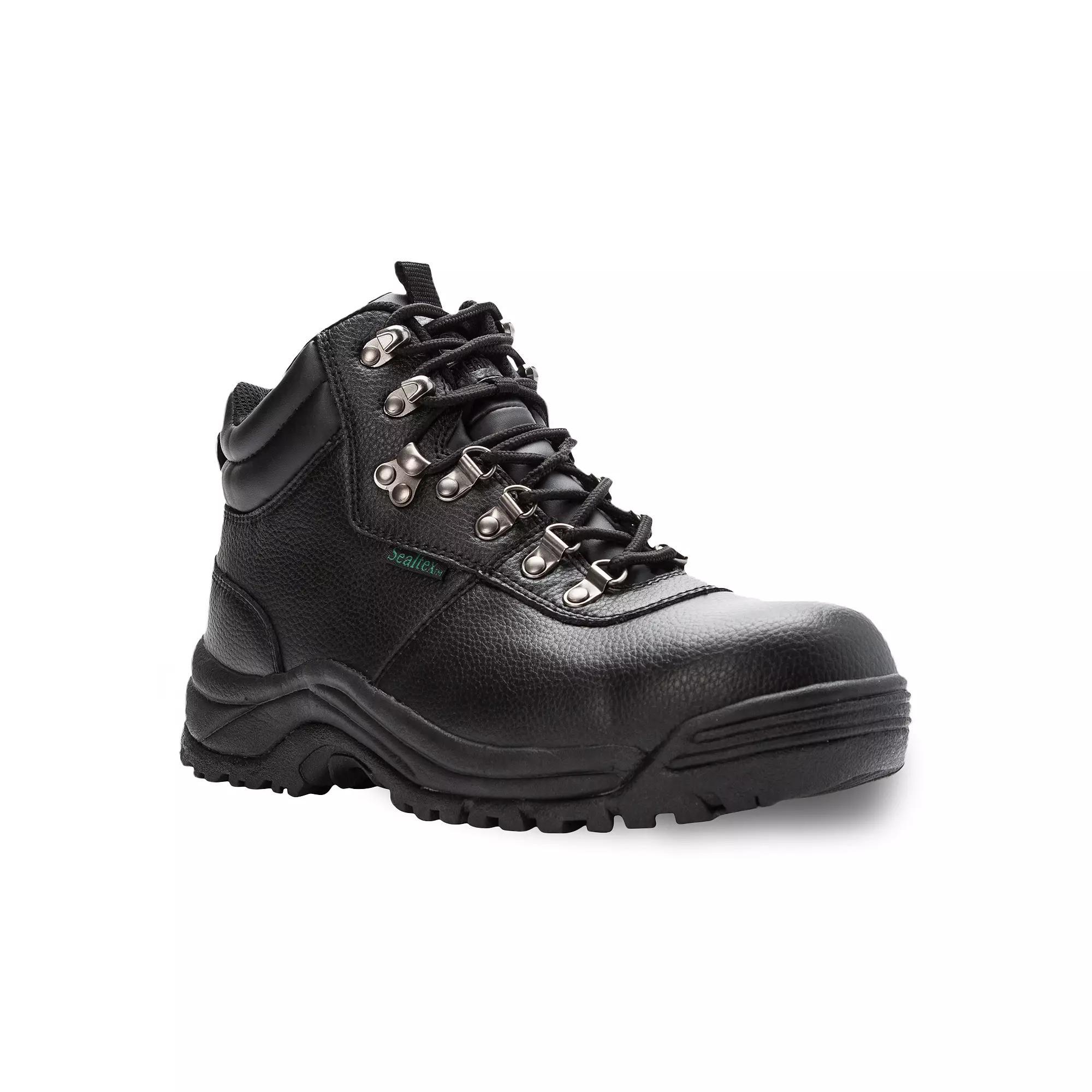 Propet Shield Walker Men's Waterproof Composite Toe Work Boots, Size: 12 XXW, Black Product Image
