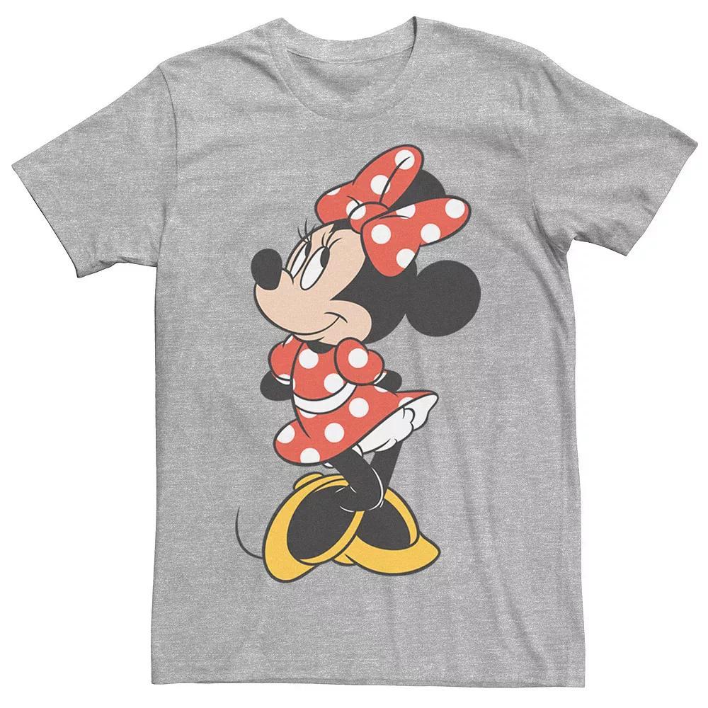 Disney's Minnie Mouse Vintage Minnie Pose Men's Tee, Size: XL, Athletic Grey Product Image