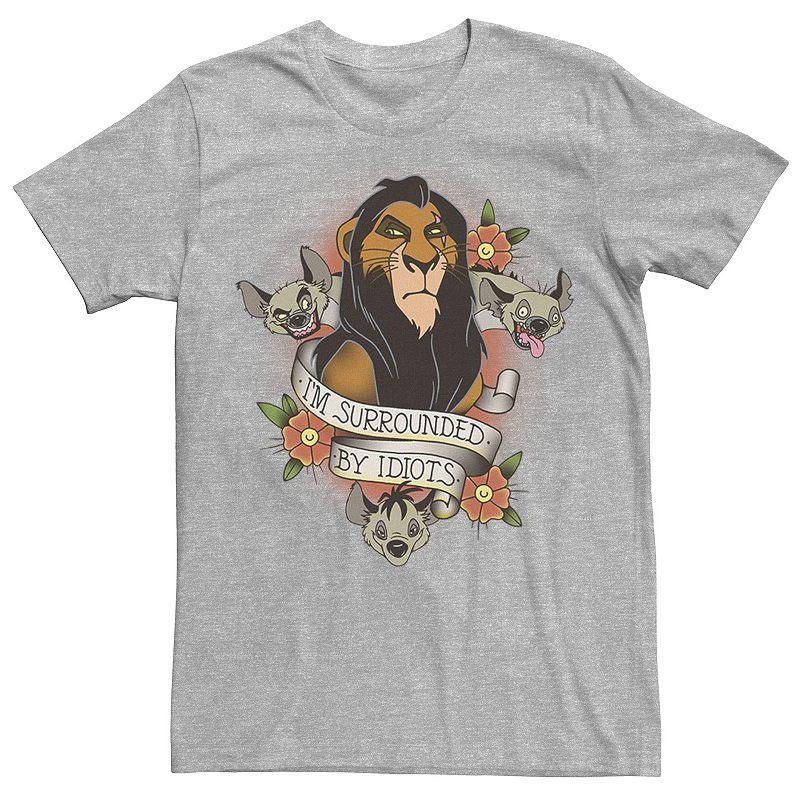 Disney's Mickey & Minnie Mouse Learn & Discover Men's Tee, Size: 3XL, Grey Heather Product Image