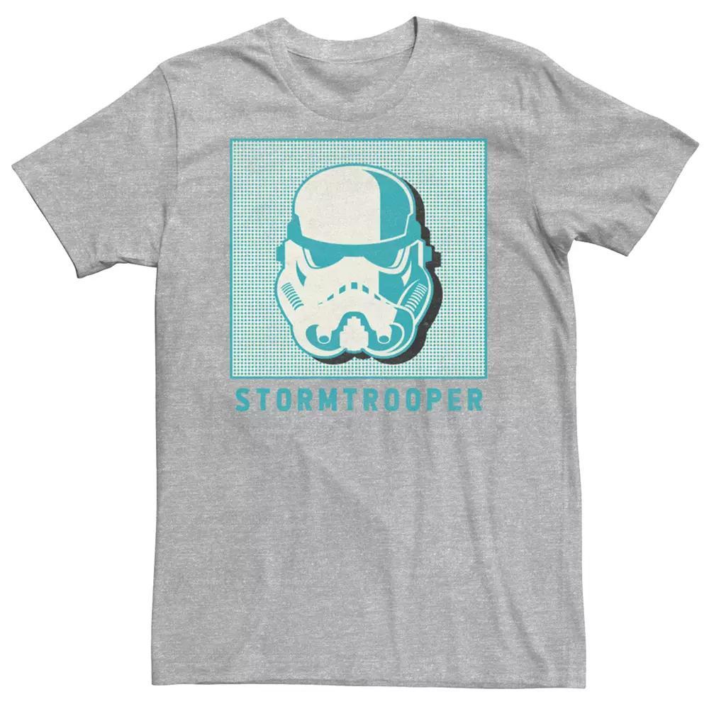Men's Star Wars Stormtrooper Pop Art Tee, Size: XXL, Athletic Grey Product Image