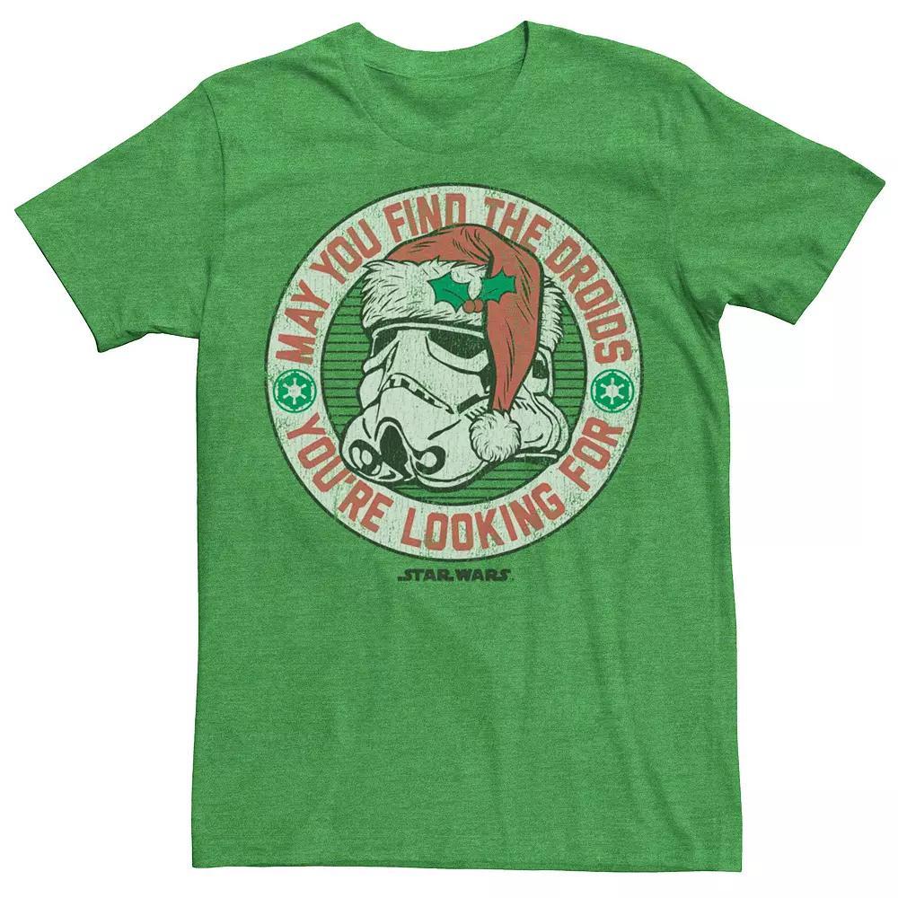 Men's Star Wars Stormtrooper Droid Present Tee, Size: XL, Kelly Grey Product Image