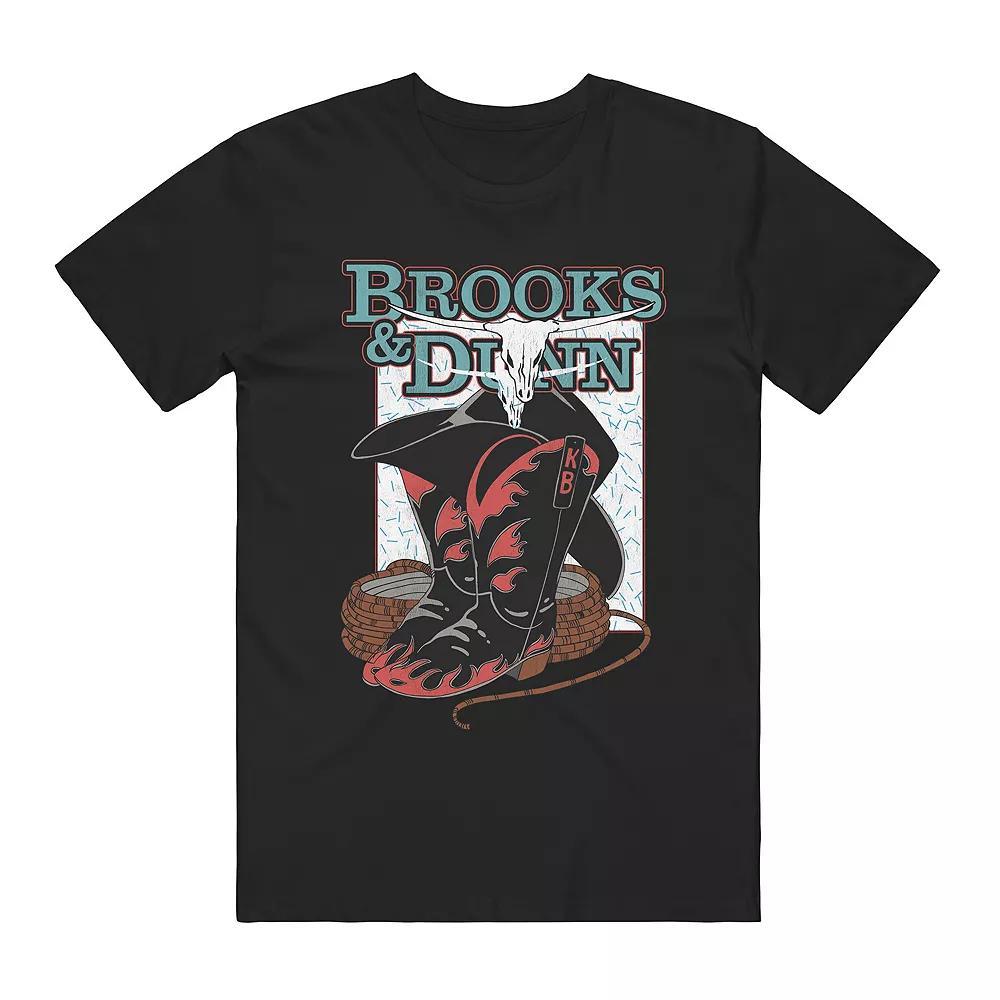 Men's Brooks & Dunn Graphic Tee, Size: XXL, Black Product Image