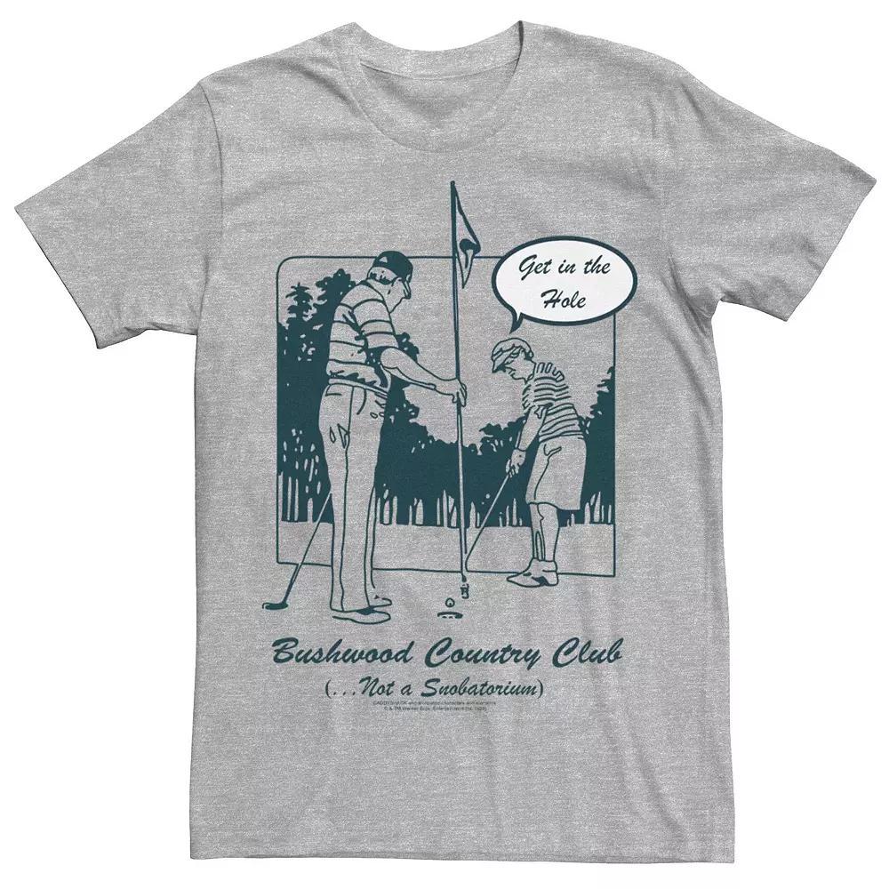 Men's Caddyshack Bushwood Comic Humor Tee, Size: Small, Athletic Grey Product Image