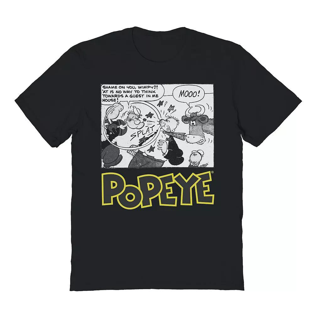 Men's Cow Comic Jumbo Graphic Tee, Size: XL, Black Product Image