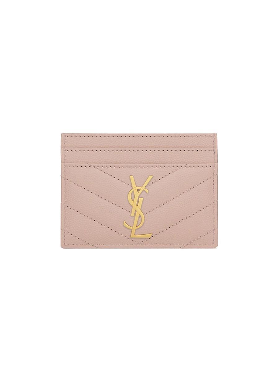 Saint Laurent Cassandre Matelasse Card Case Product Image