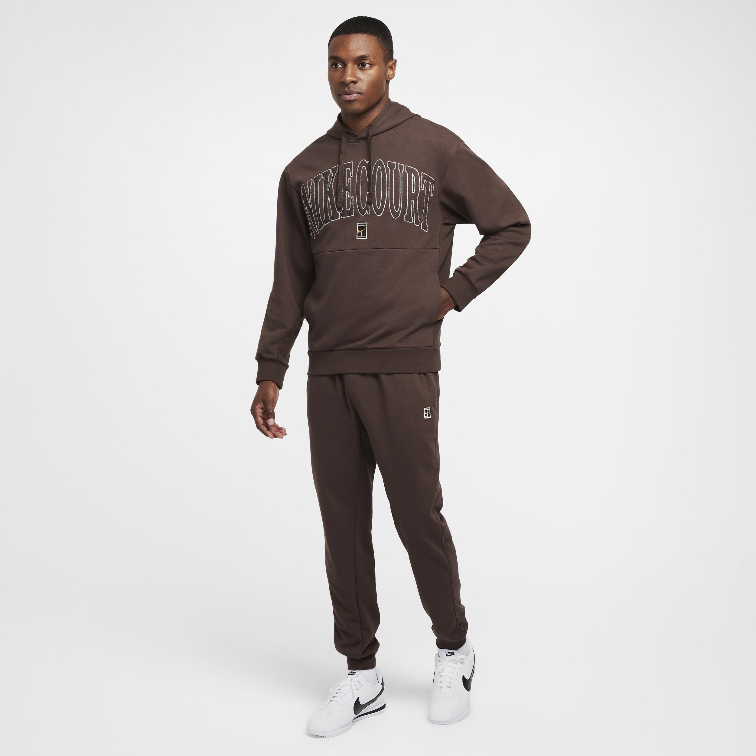 Nike Men's Court Heritage Dri-FIT Fleece Tennis Hoodie Product Image