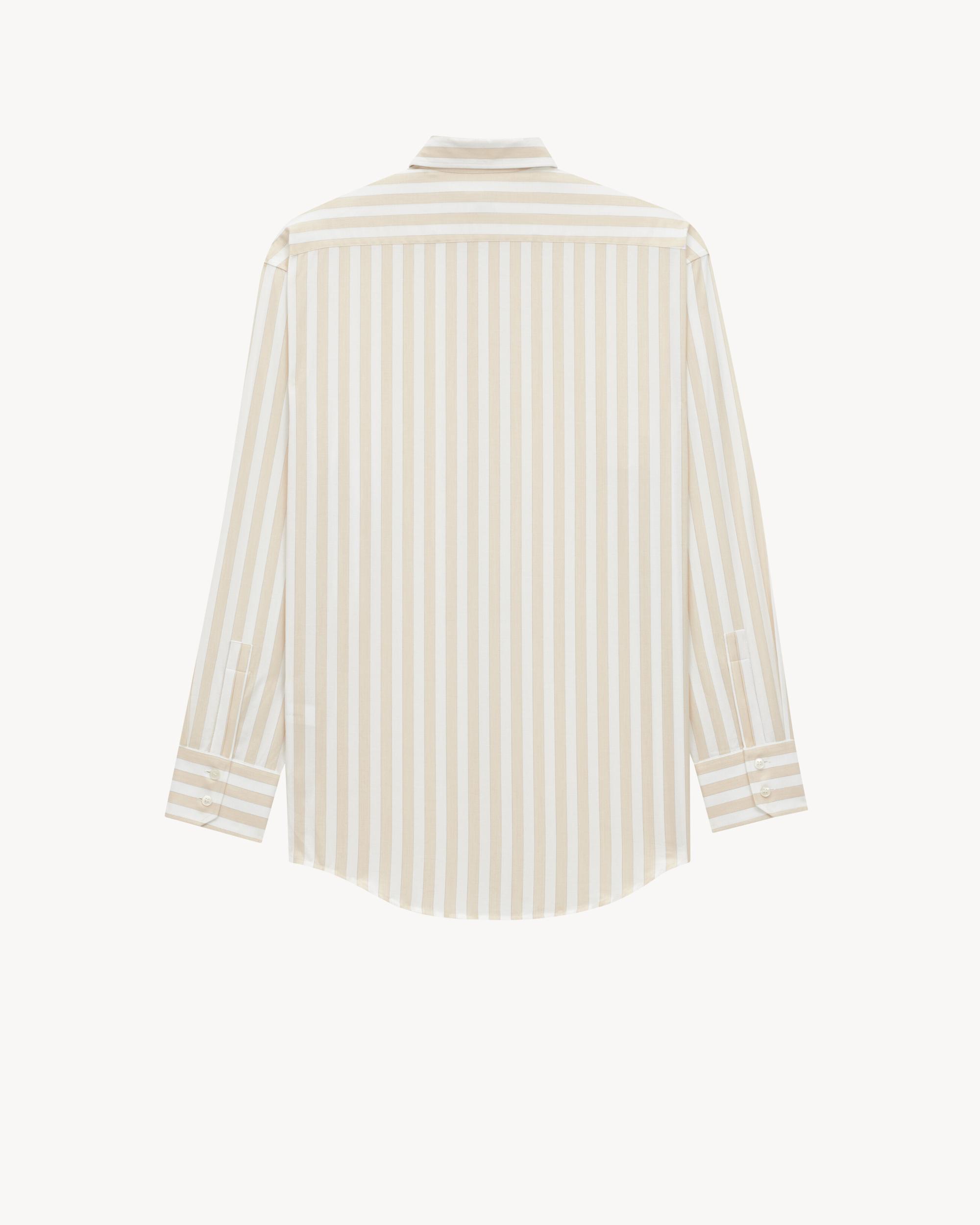 CASSANDRE shirt in striped cotton Product Image