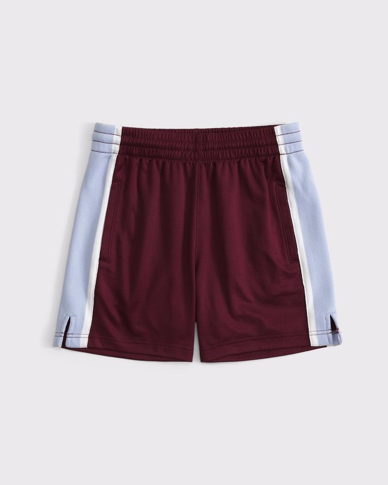 Mid Rise Track Short Product Image