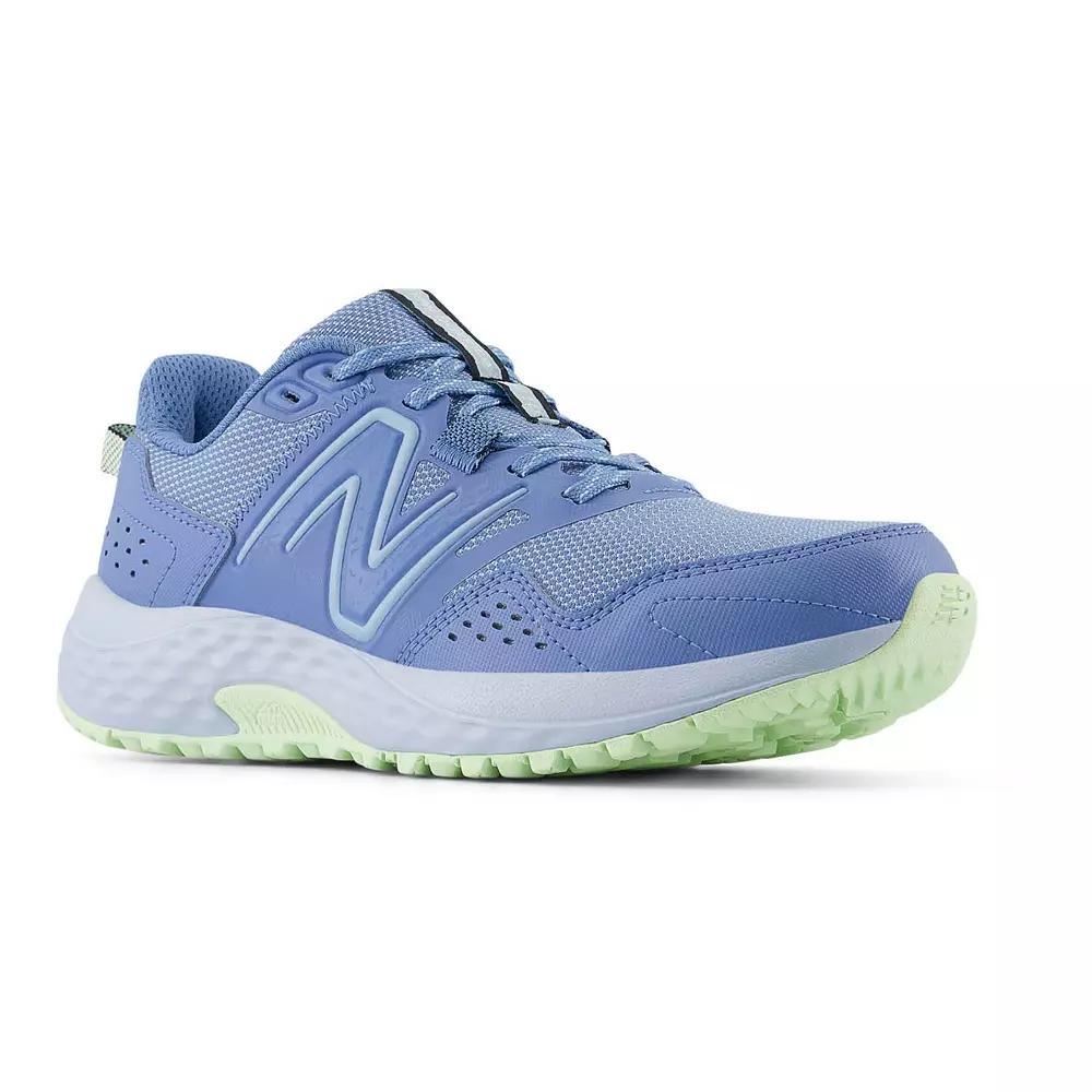New Balance® 410 V8 Trail Running Women's Running Shoes, Size: 12, Light Blue Product Image