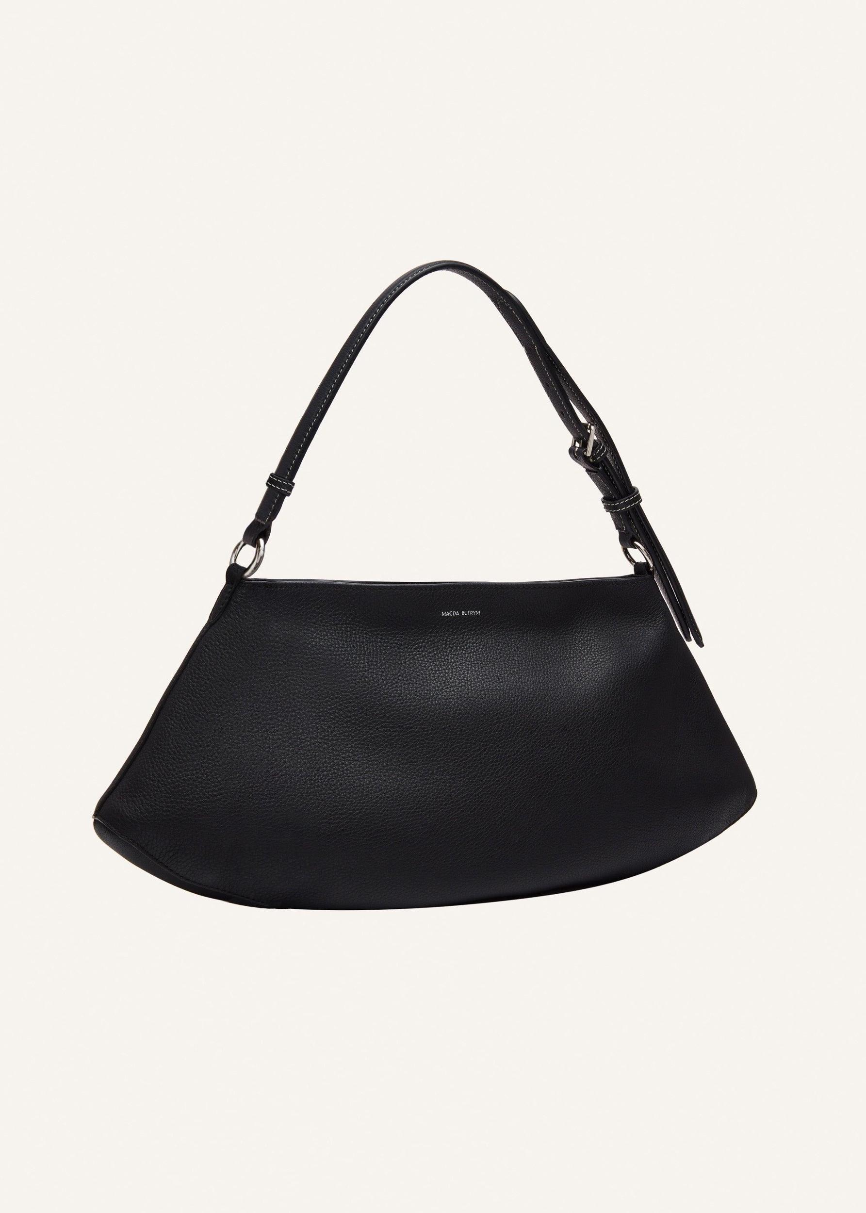 Maya Black Leather Product Image