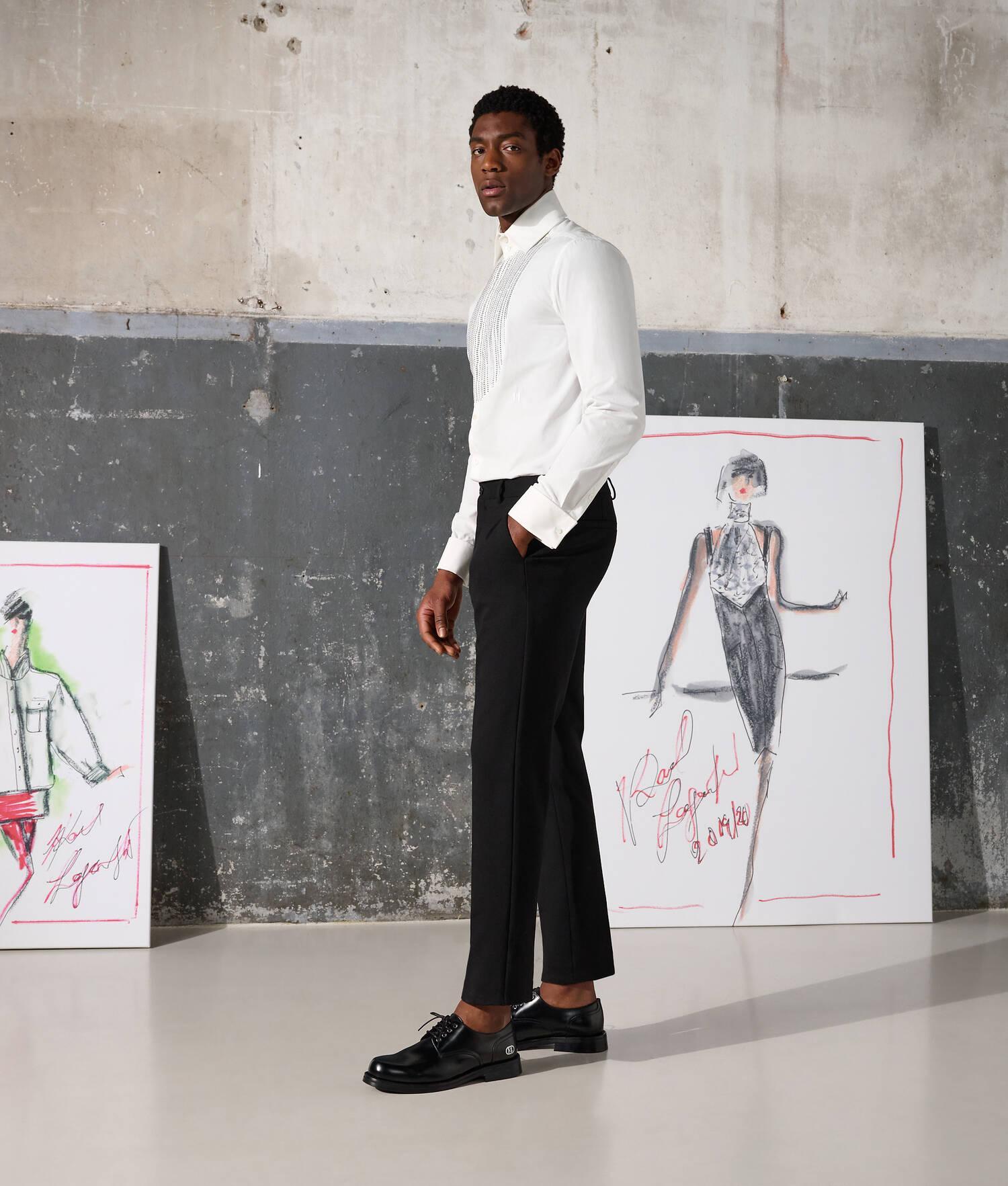TAILORED PUNTO TROUSERS Product Image