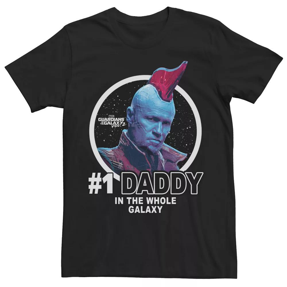 Men's Guardians of the Galaxy Movie Vol. 2 Number 1 Daddy Yondu Tee, Size: XL, Black Product Image