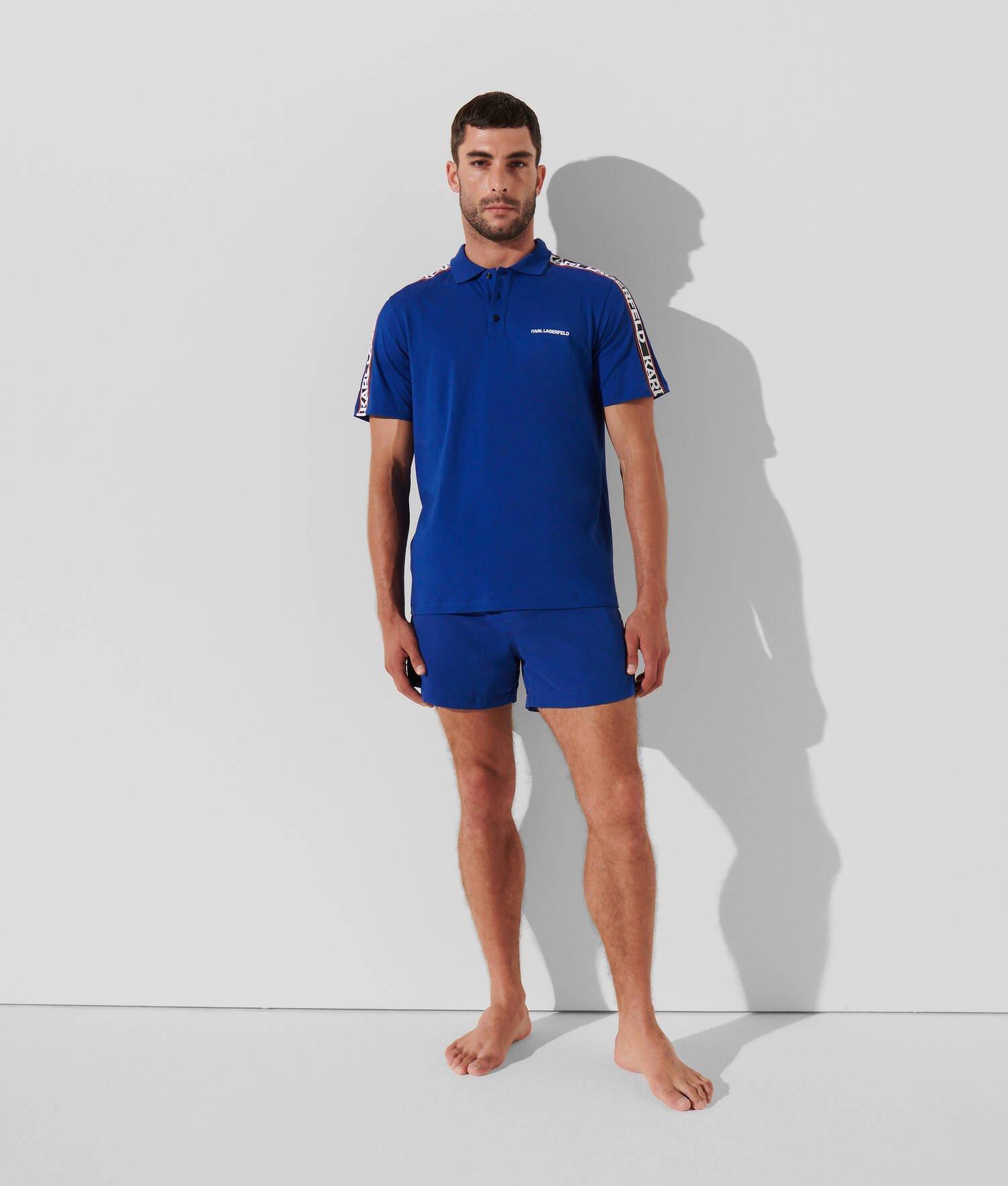 KARL LOGO BEACH POLO SHIRT Product Image