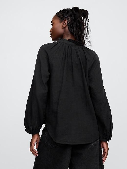 Crinkle Gauze Shirt Product Image
