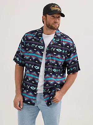 Wrangler® Coconut Cowboy Snap Front Camp Shirt | Men's SHIRTS | Wrangler® Product Image