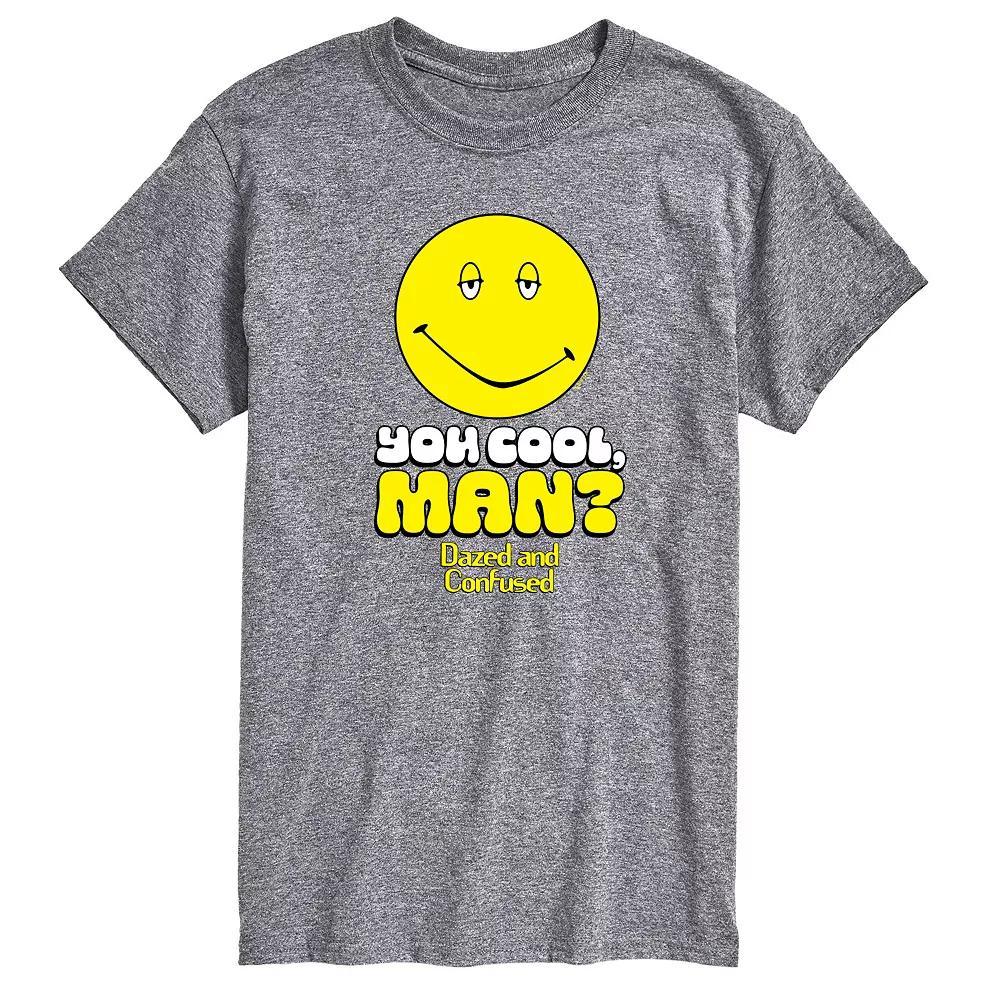 Men's Dazed and Confused You Cool Man Graphic Tee, Size: Medium, Grey Military Green Product Image