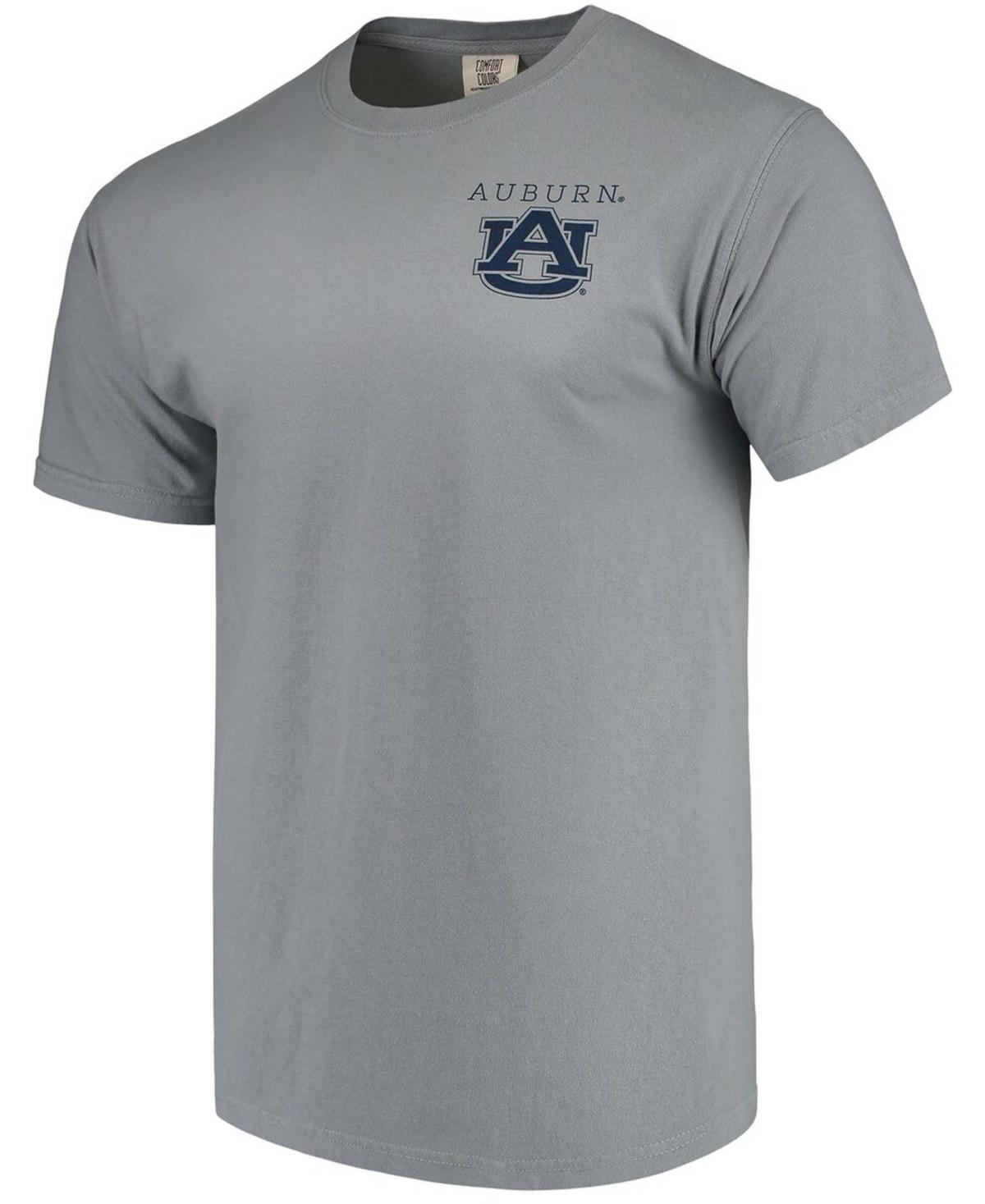 Men's Gray Auburn Tigers Comfort Colors Campus Scenery T-Shirt, Size: XL, Grey Product Image