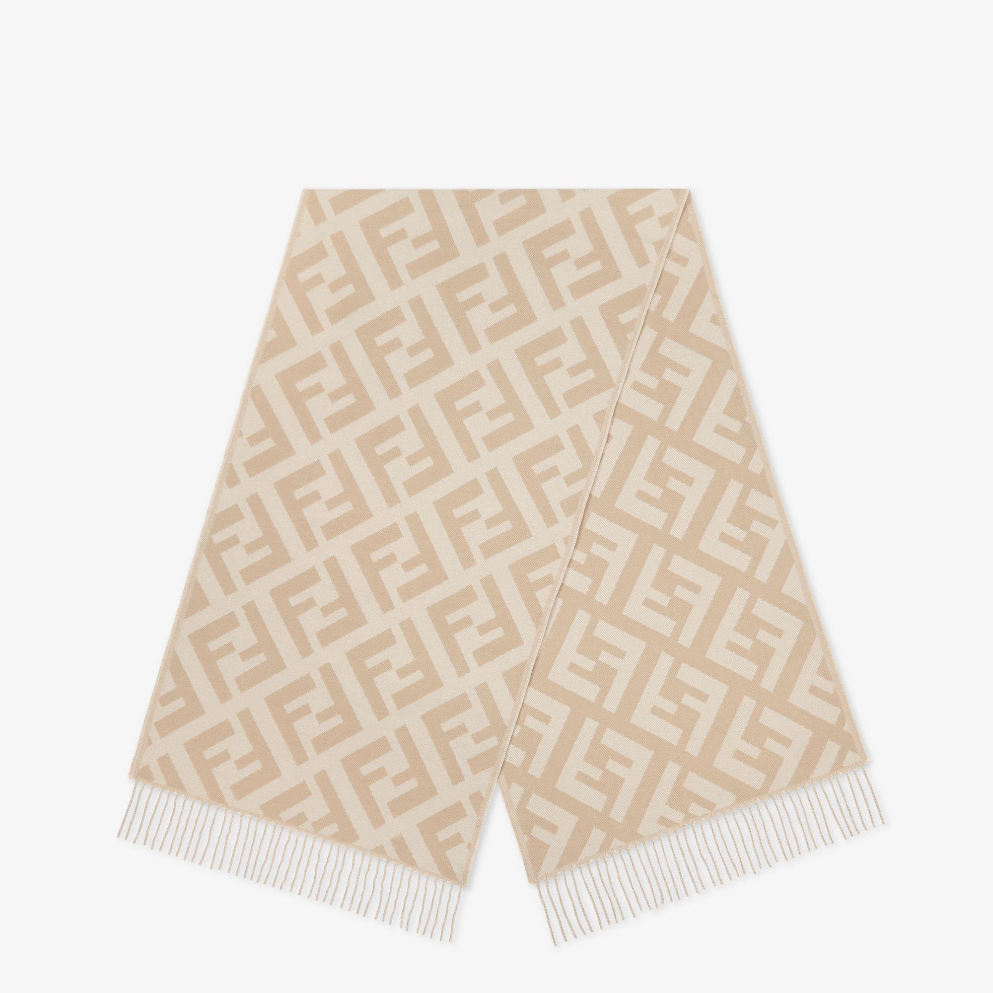 FF ScarfBeige cashmere scarf Product Image