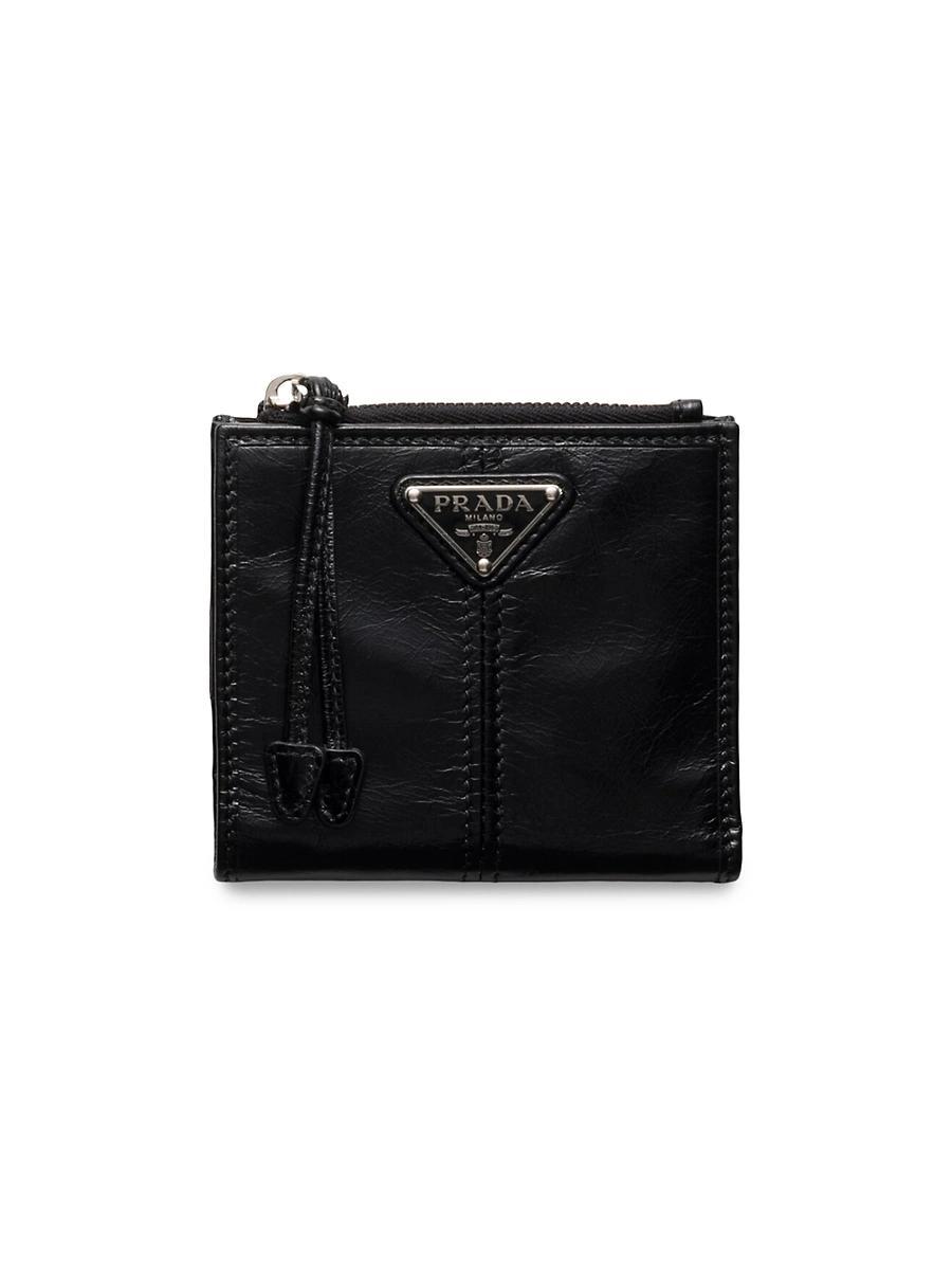 Mens Small Leather Wallet Product Image