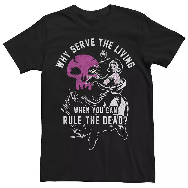 Men's Magic The Gathering Liliana Rule The Dead Poster Tee, Size: Medium, Black Product Image