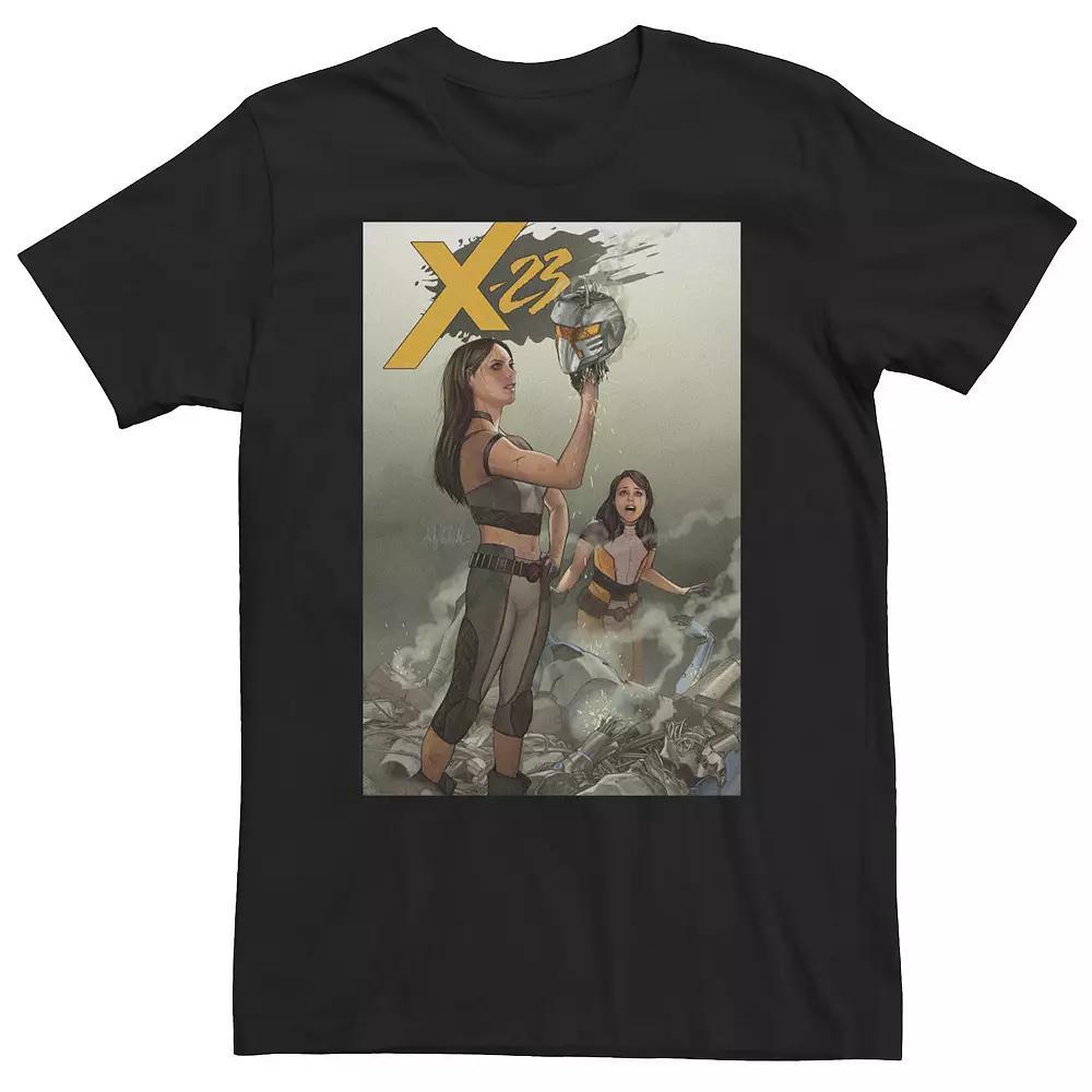 Big & Tall Marvel Comixology X-23 Issue #9 Comic Book Cover Tee, Men's, Size: 3XL Tall, Black Product Image
