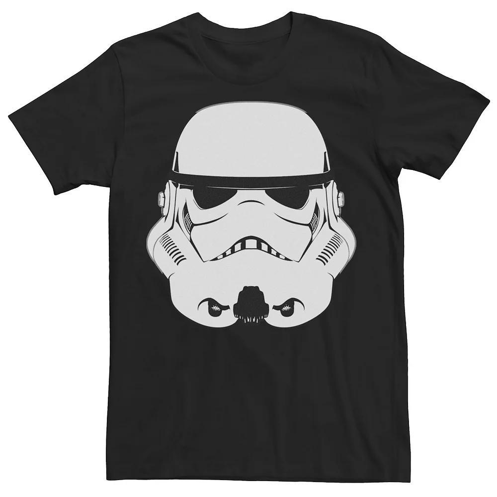 Men's Star Wars Trooper Helmet Graphic Tee, Size: Medium, Black Product Image