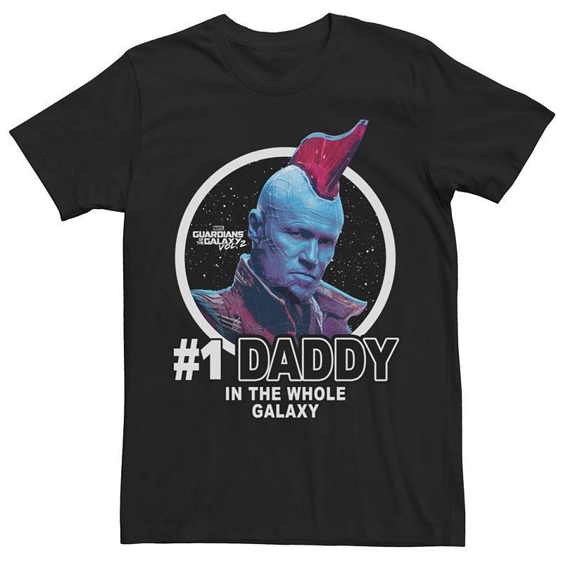 Men's Guardians of the Galaxy Movie Vol. 2 Number 1 Daddy Yondu Tee, Size: XL, Black Product Image