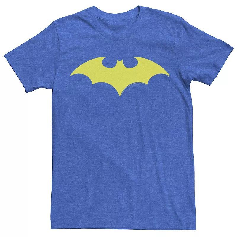 Men's DC Comics Batman Modern Chest Logo Tee, Size: 3XL, Royal Grey Product Image